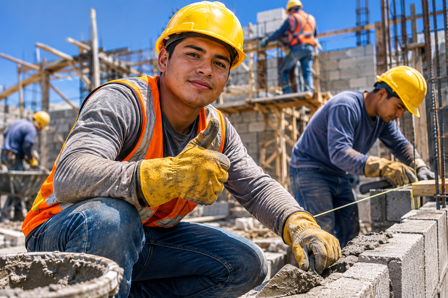 Ayudantes Construcción Ofertas Canadá y Estados Unidos