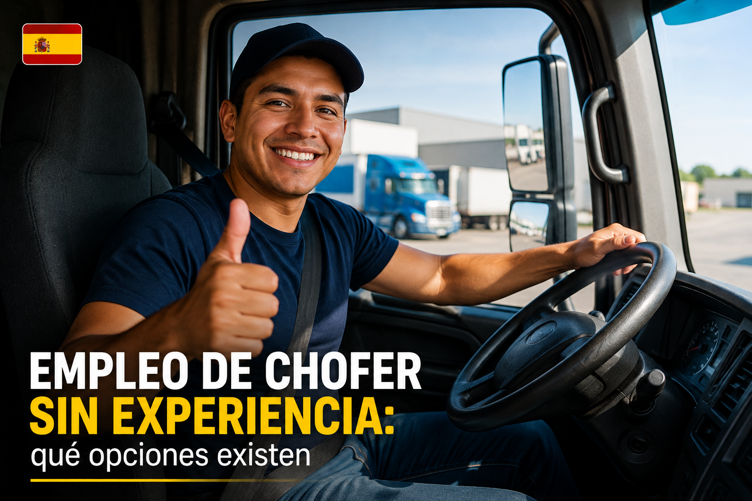 Empleo de chofer sin experiencia qué opciones existen